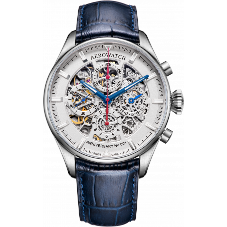 Aerowatch - Les Grandes Classiques Skeleton Anniversary Edition A 61989 AA04 SQ Uhr