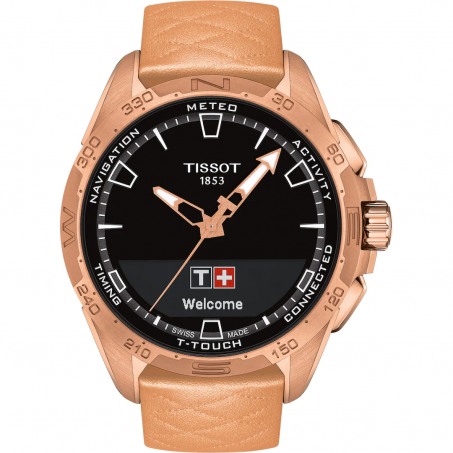Tissot - T-Touch Connect Solar Smartwatch Titan PVD  T121.420.46.051.00 Uhr